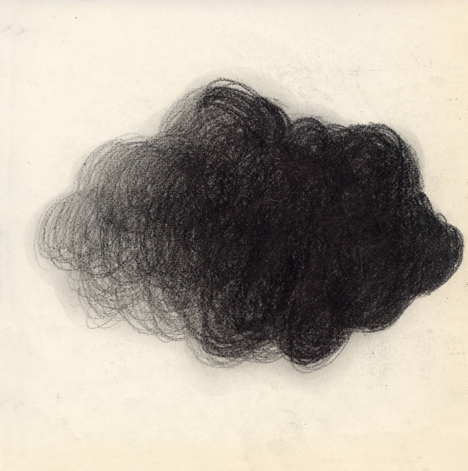 Shade, 2005, graphite on texture paper, 7.5x7.5 inches