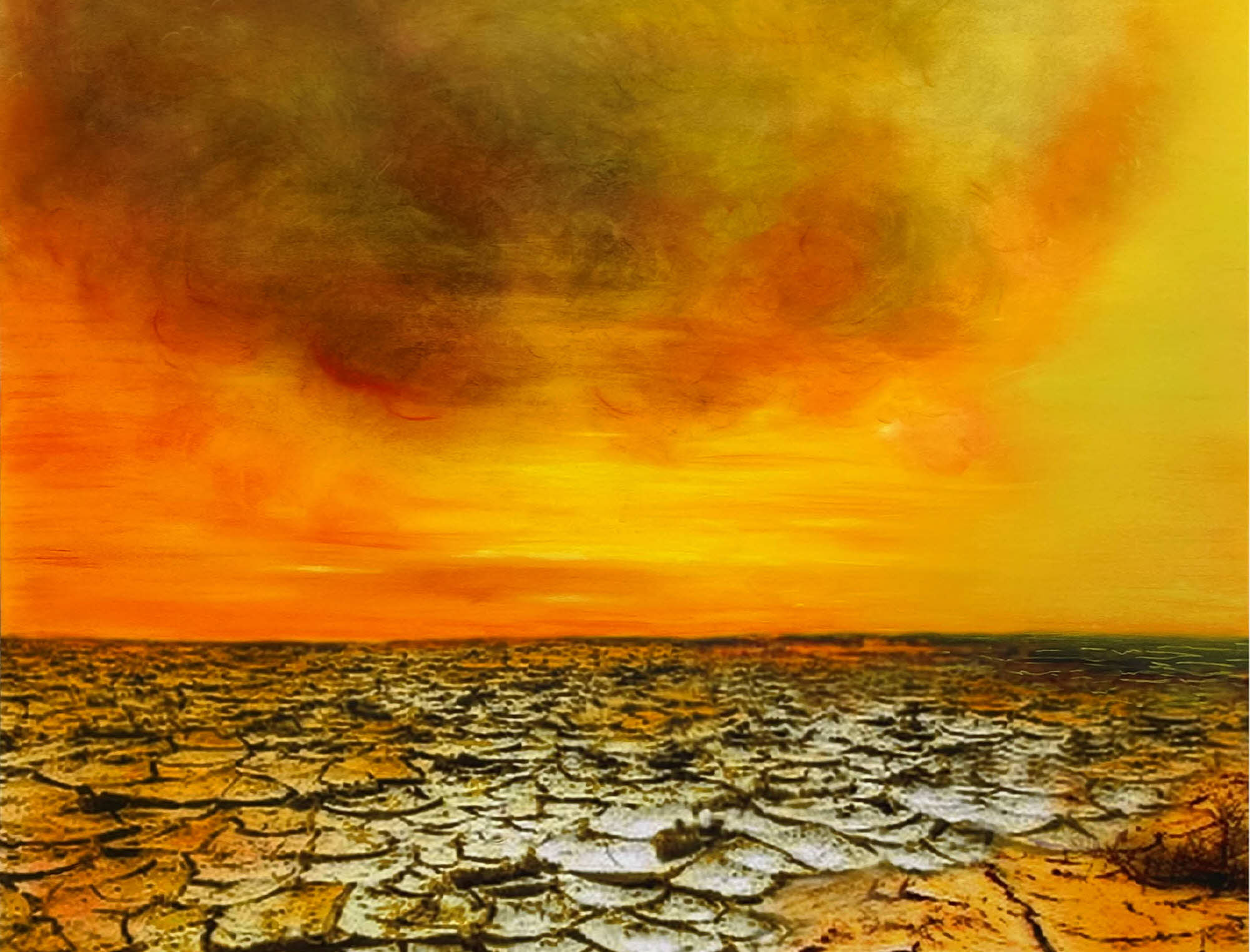 Primary Fundamentals - Yellow, 2025, mixed technique, single panel 163 x 74 cm each.for website